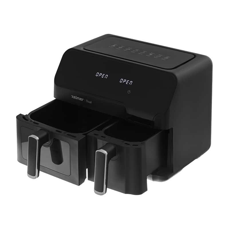 Frytkownica beztłuszczowa Air Fryer ZELMER ZAF900 5,5l Dual z podwójnym koszem