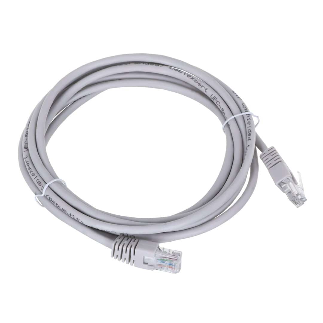 Kabel UTP GEMBIRD PP12-3M, 3m, szary