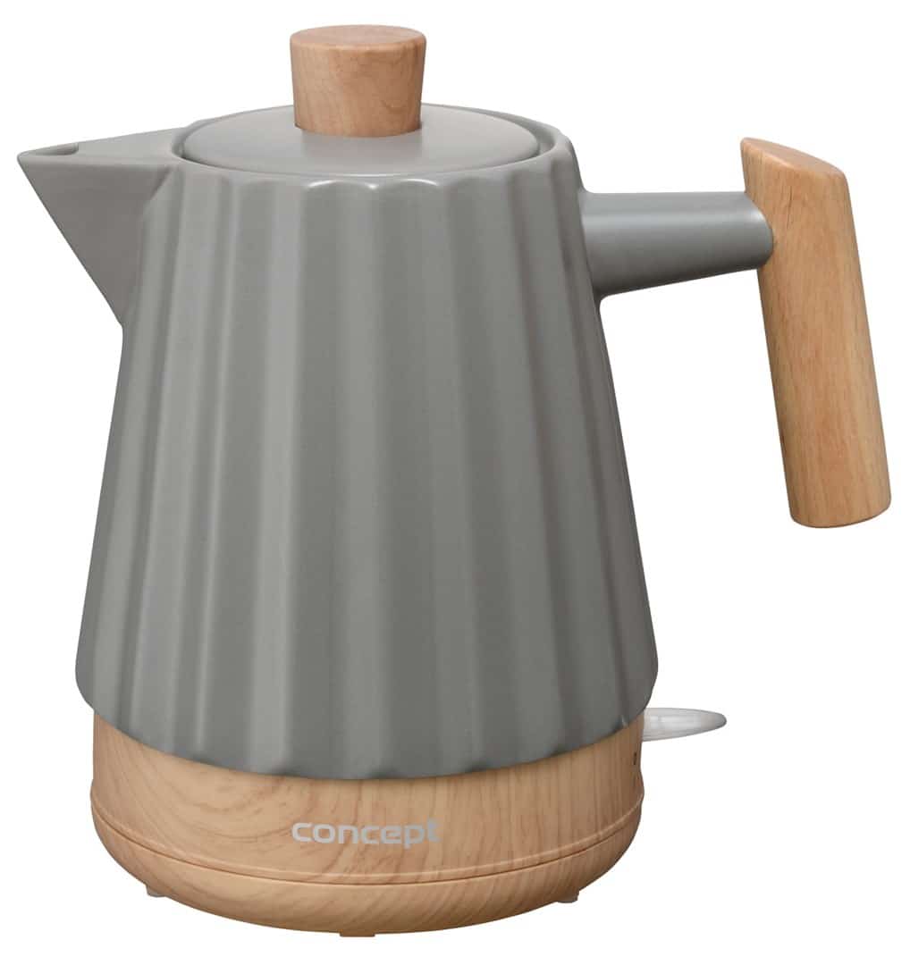 Czajnik elektryczny ceram. RK0092 CONCEPT ciemnoszary 1,5 l