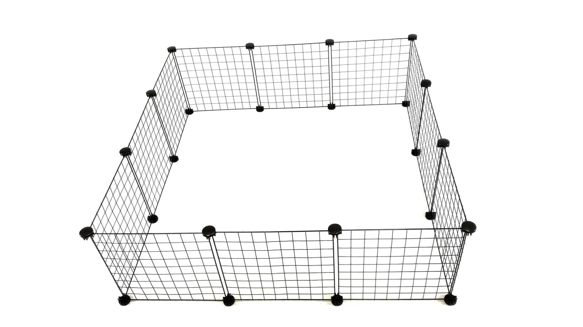 C&C Wybieg, kojec modułowy dla szczeniąt i małych psów - 145x75 cm (4x2; 3x3)