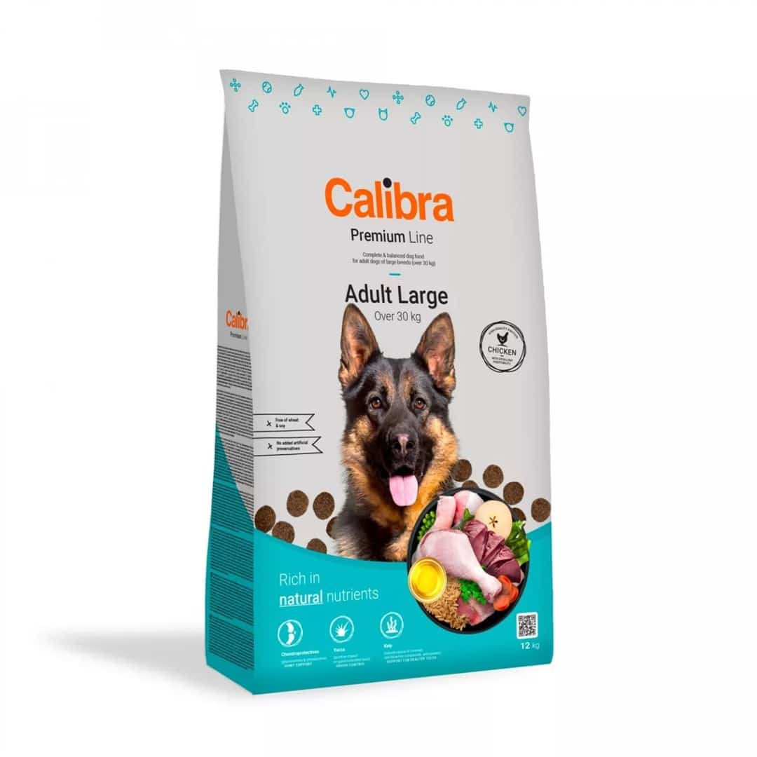 CALIBRA DOG PREMIUM Adult Large kurczak - karma dla psa 12 kg