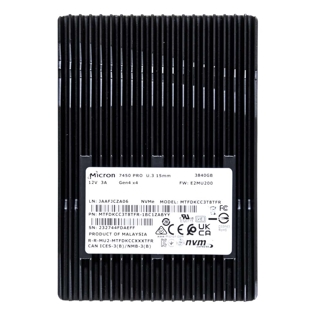 Dysk SSD Micron 7450 PRO 3.84TB U.3 NVMe Gen4