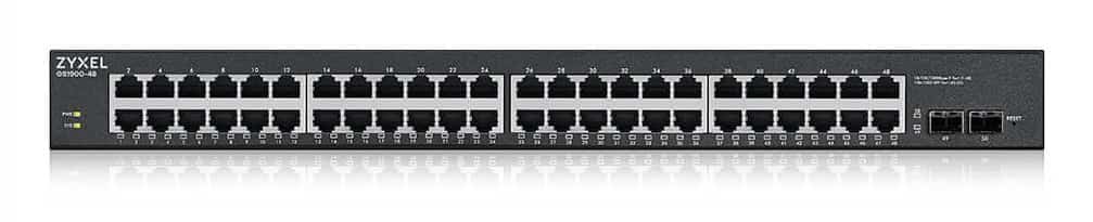 Switch Zyxel GS1900-48HP 50p PoE 170W Managed Gigabit