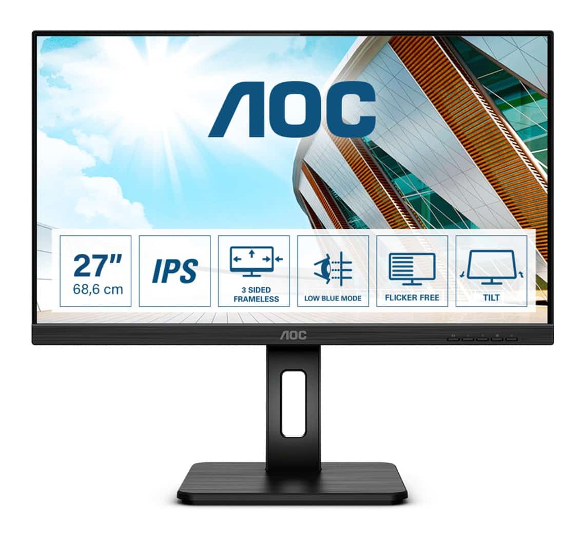 MONITOR AOC LED 27" 27P2Q RoHS