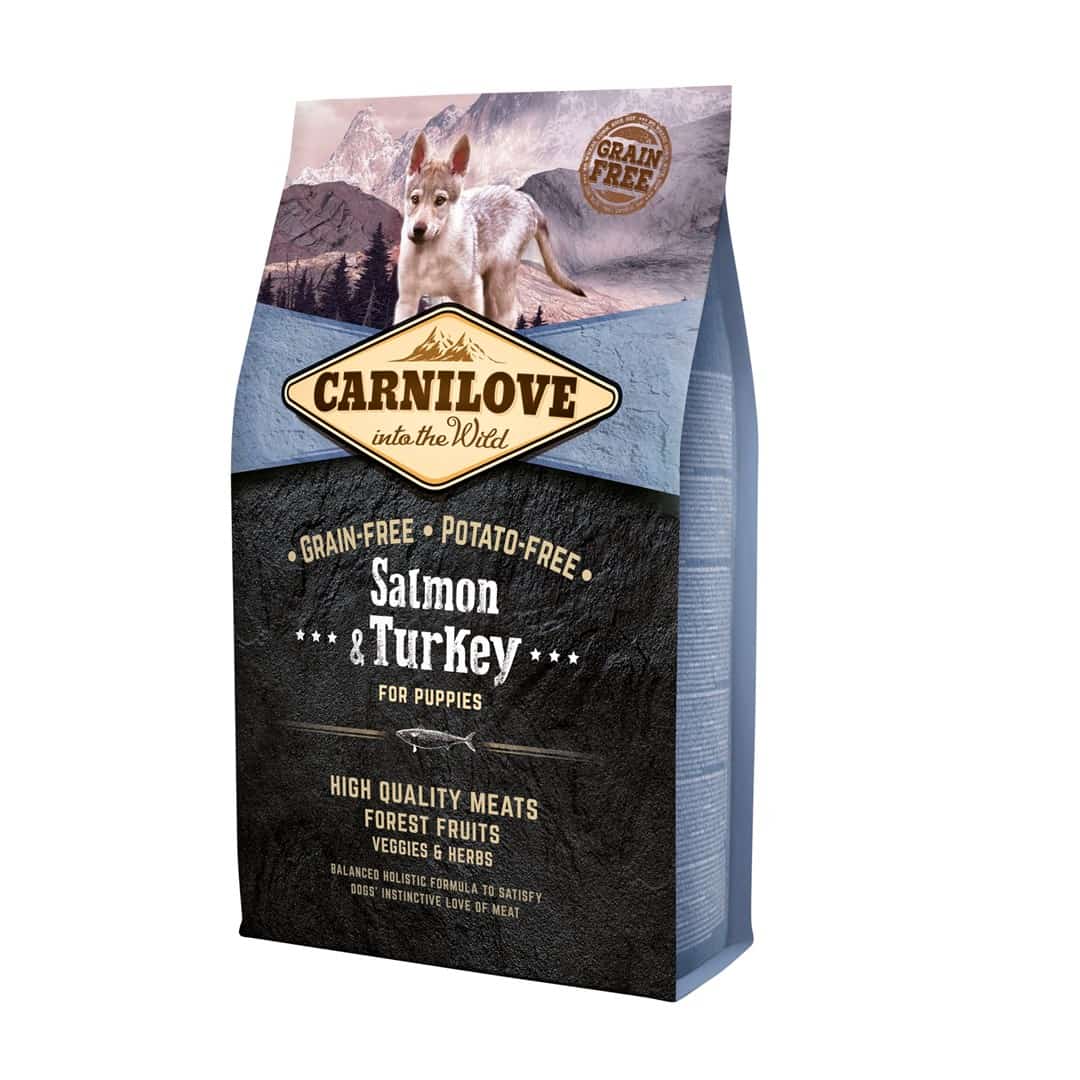 Carnilove Salmon & Turkey For Puppies 4kg