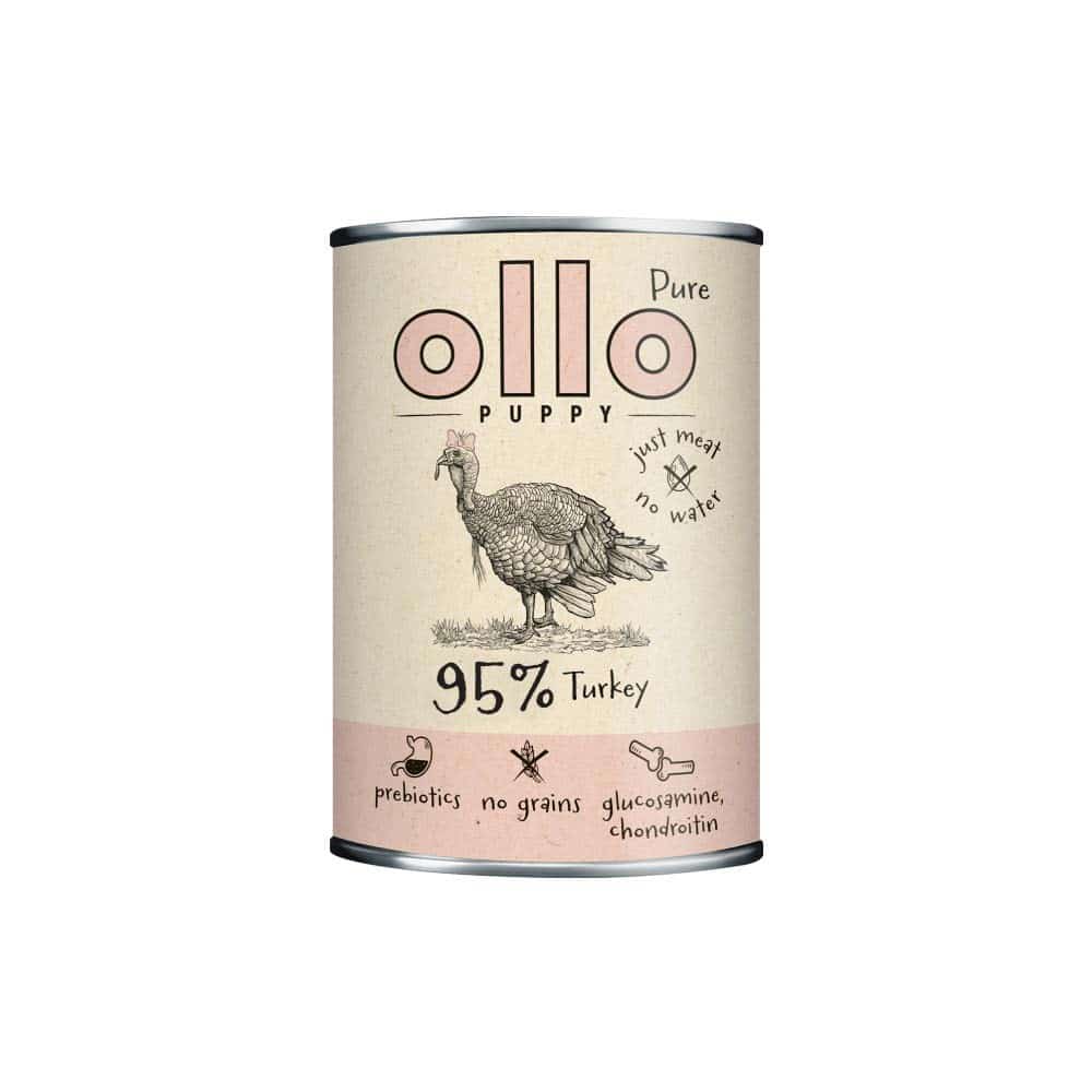 Ollo Puppy Pure Indyk 850g - Mokra Karma