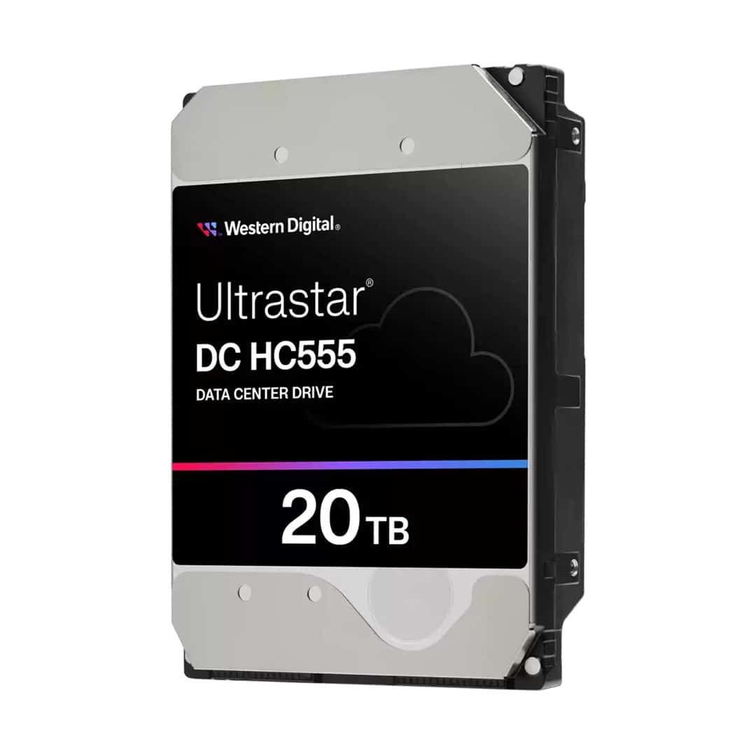 Dysk serwerowy HDD Western Digital Ultrastar DC HC555 WUH722020CLE6L4 (20 TB; 3.5"; SATA)