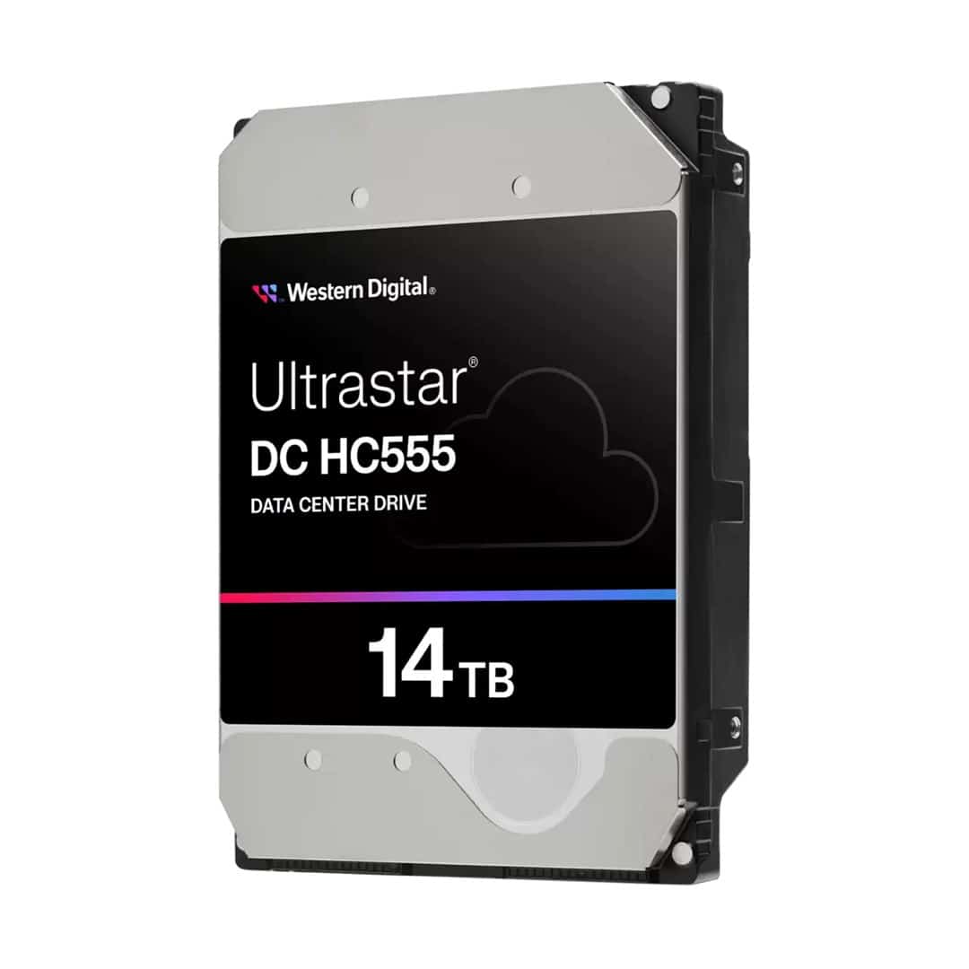 Dysk serwerowy HDD Western Digital Ultrastar DC HC555 WUH722014CL5204 (14 TB; 3.5"; SAS)
