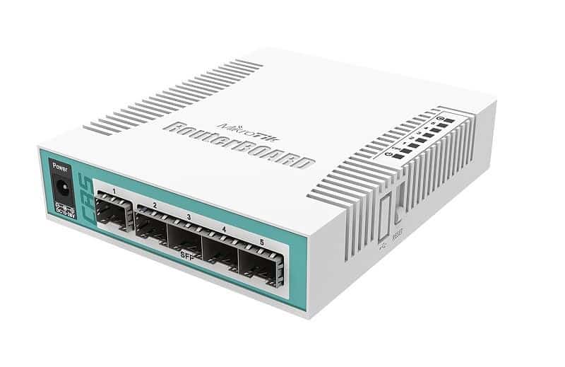 Switch Mikrotik CRS106-1C-5S 6p Zarządzane Gigabit