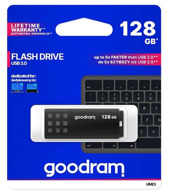 Pendrive GoodRam UME3 128GB USB 3.0 Czarny