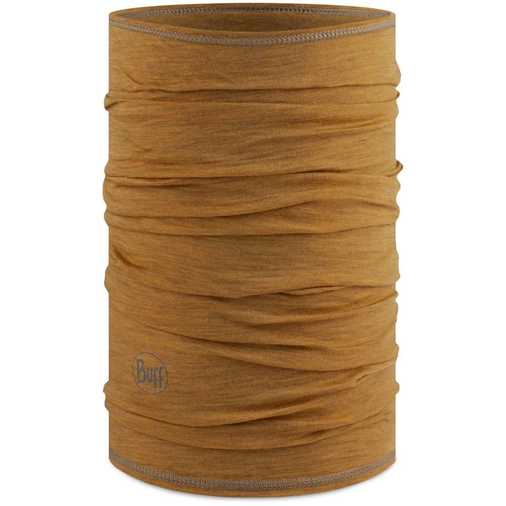 Chusta wielofunkcyjna Buff Merino Lightweight, solid mustard