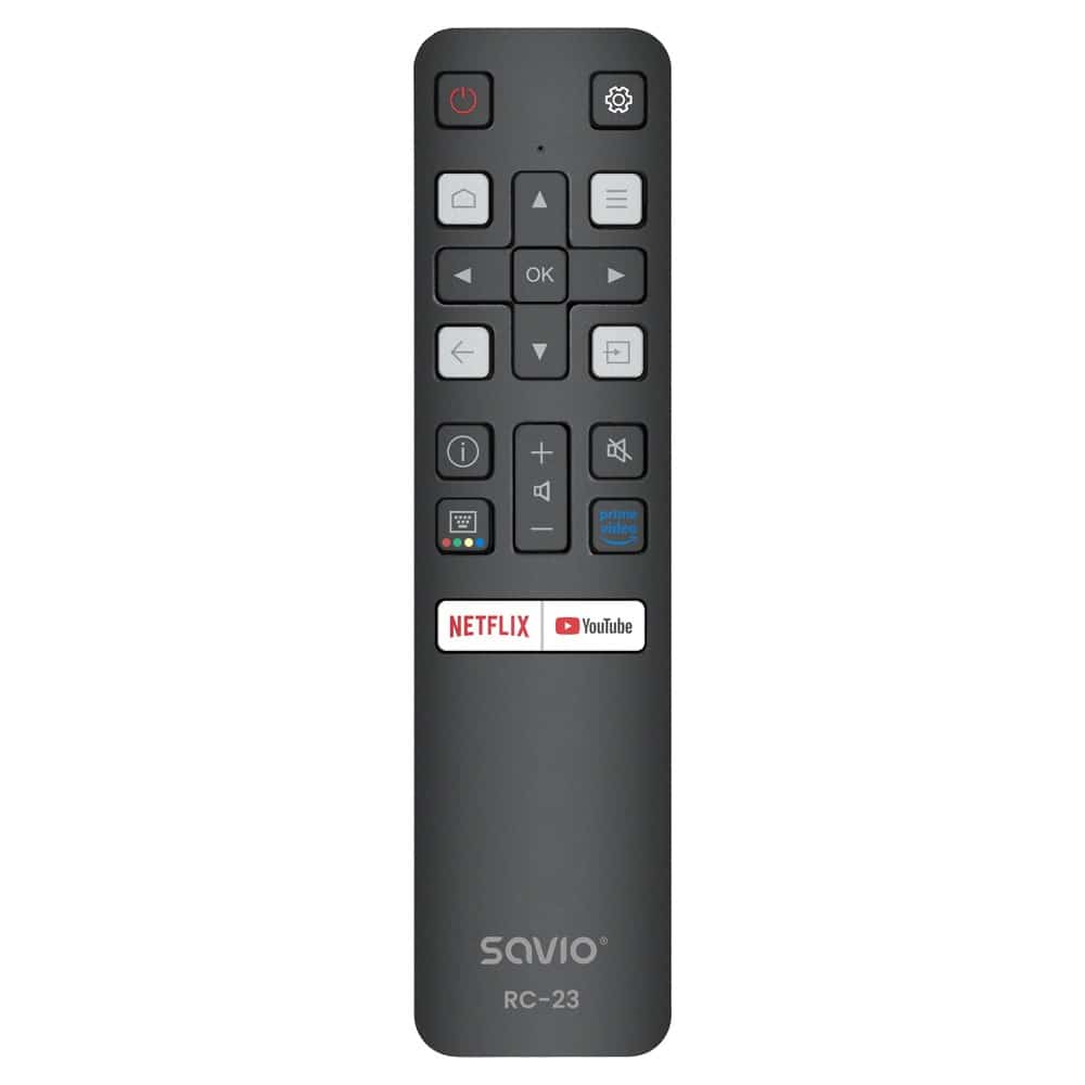 SAVIO PILOT UNIWERSALNY/ZAMIENNIK DO TV TCL-SMART TV RC-23
