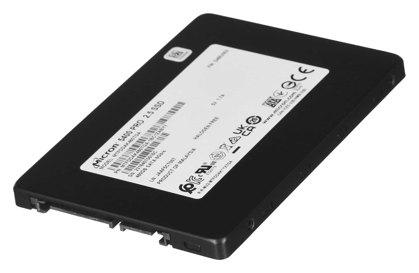 Dysk SSD Micron 5400 PRO 480GB SATA 2.5"