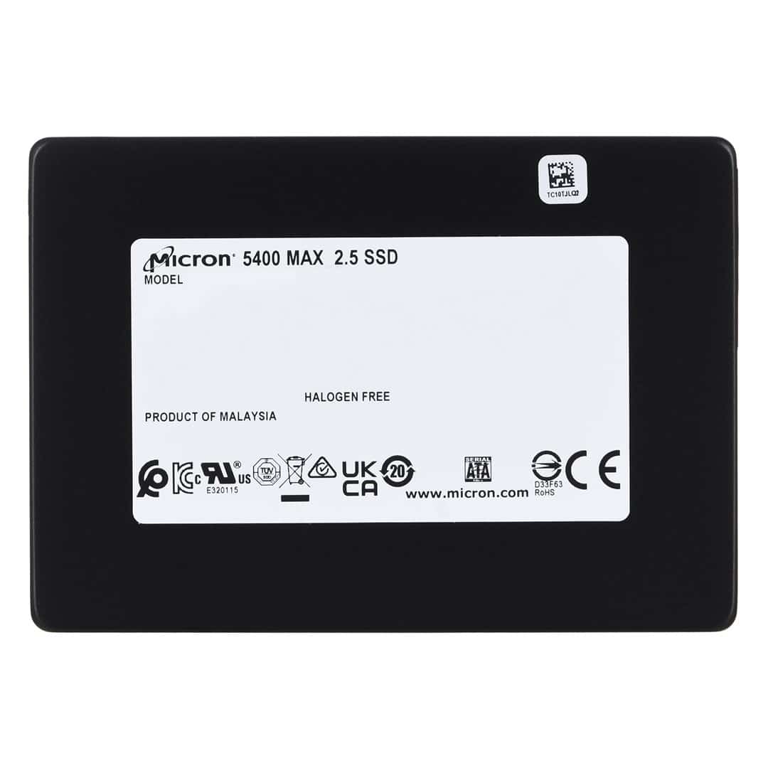 Dysk SSD Micron 5400 MAX 1.92TB SATA 2.5" MTFDDAK1T9TGB-1BC1ZABYYR (DWPD 5)