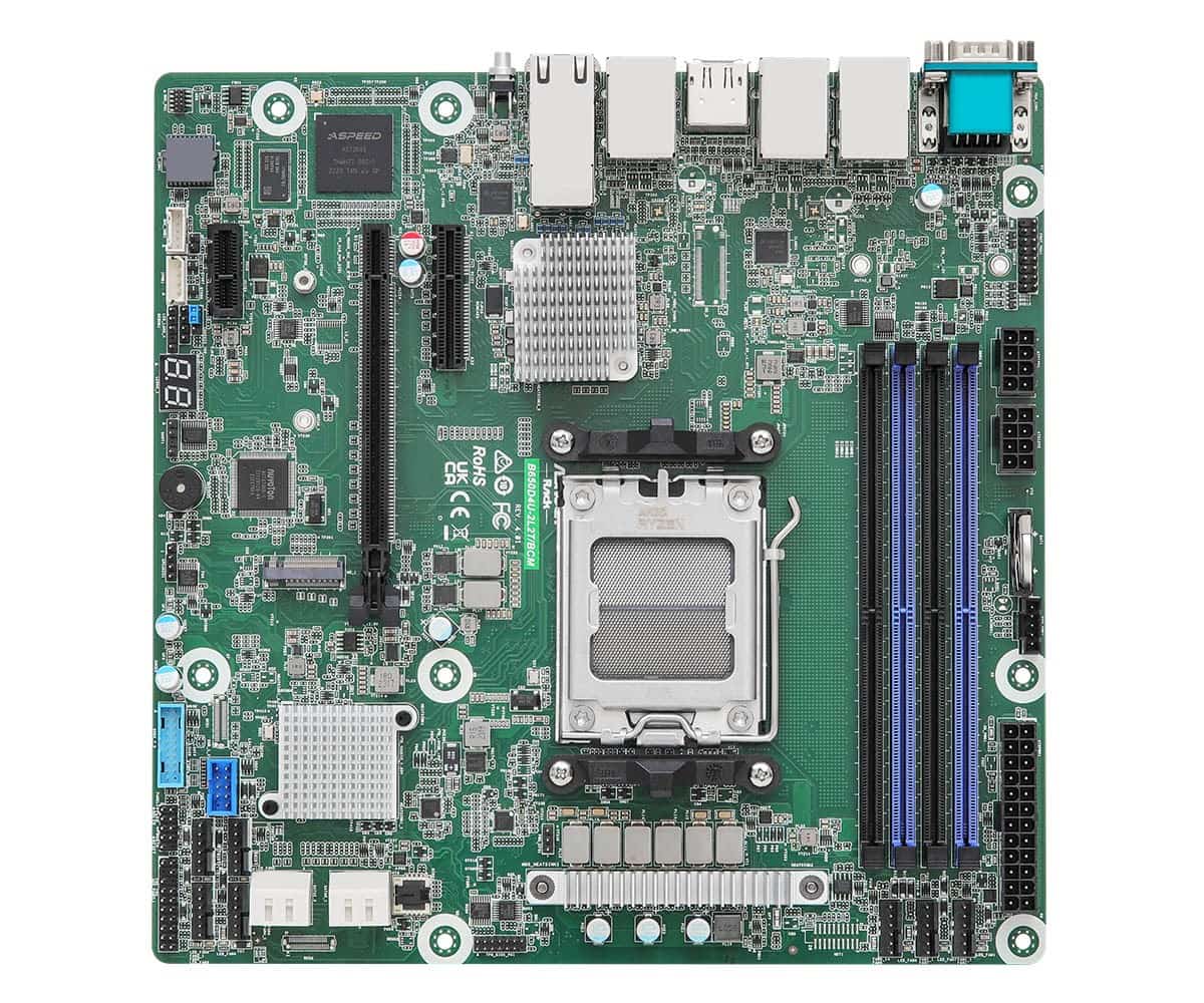 Płyta główna ASRock B650D4U-2L2T/BCM dla AMD Ryzen 7000
