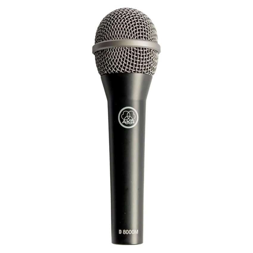 AKG D8000M - Mikrofon wokalny srebrny, grafitowy