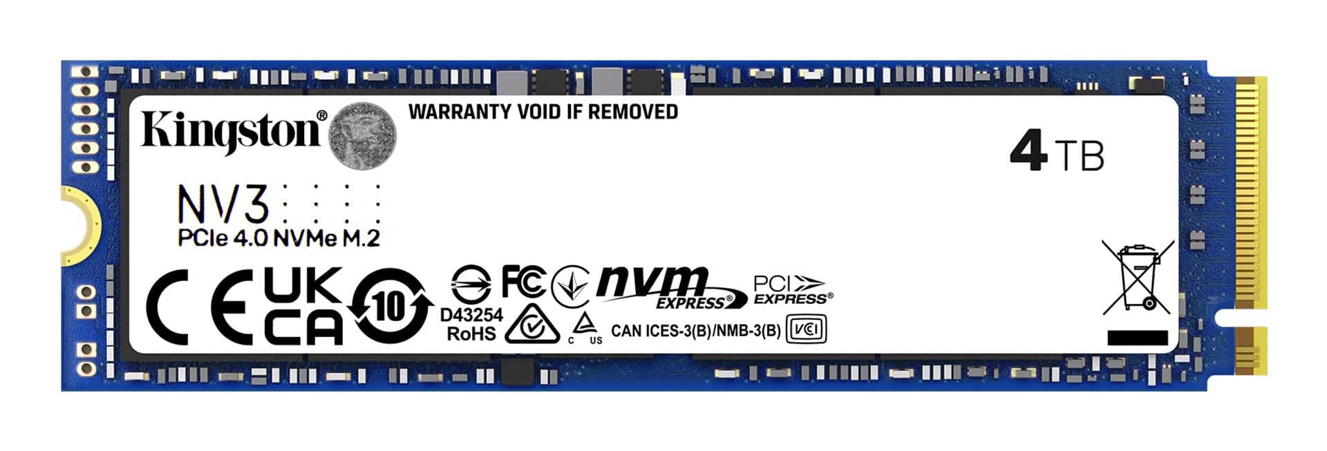 Kingston DYSK SSD 4000G NV3 4 TB M.2 2280