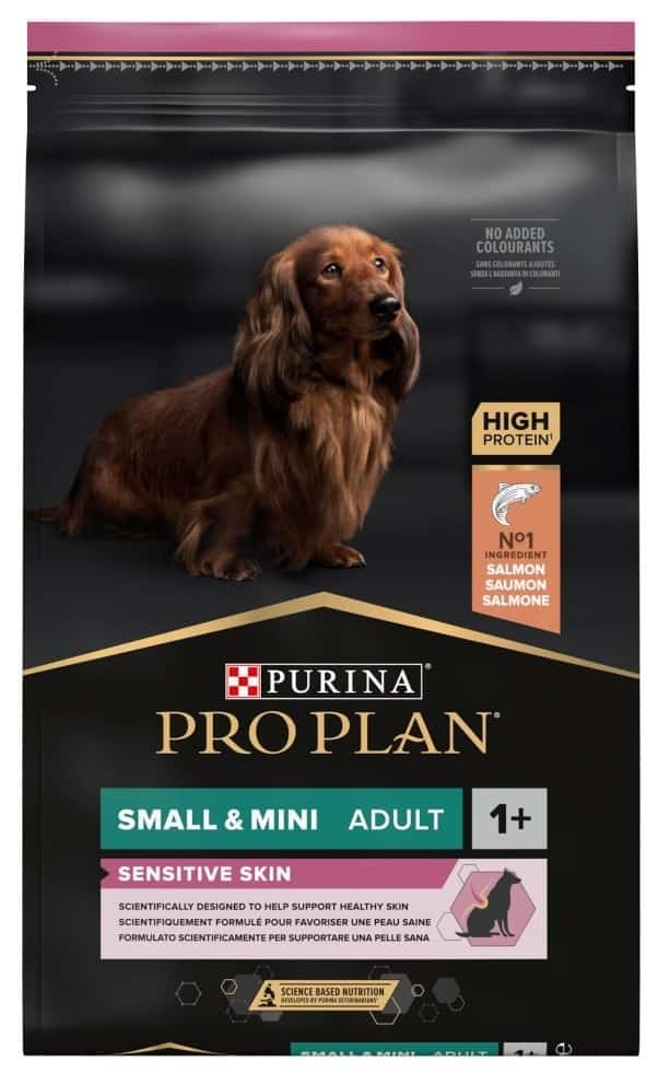 PURINA PRO PLAN Adult Small & Mini Sensitive Skin - sucha karma dla psa - 7kg