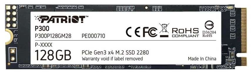 SSD Patriot Viper P300 M.2 128GB NVMe