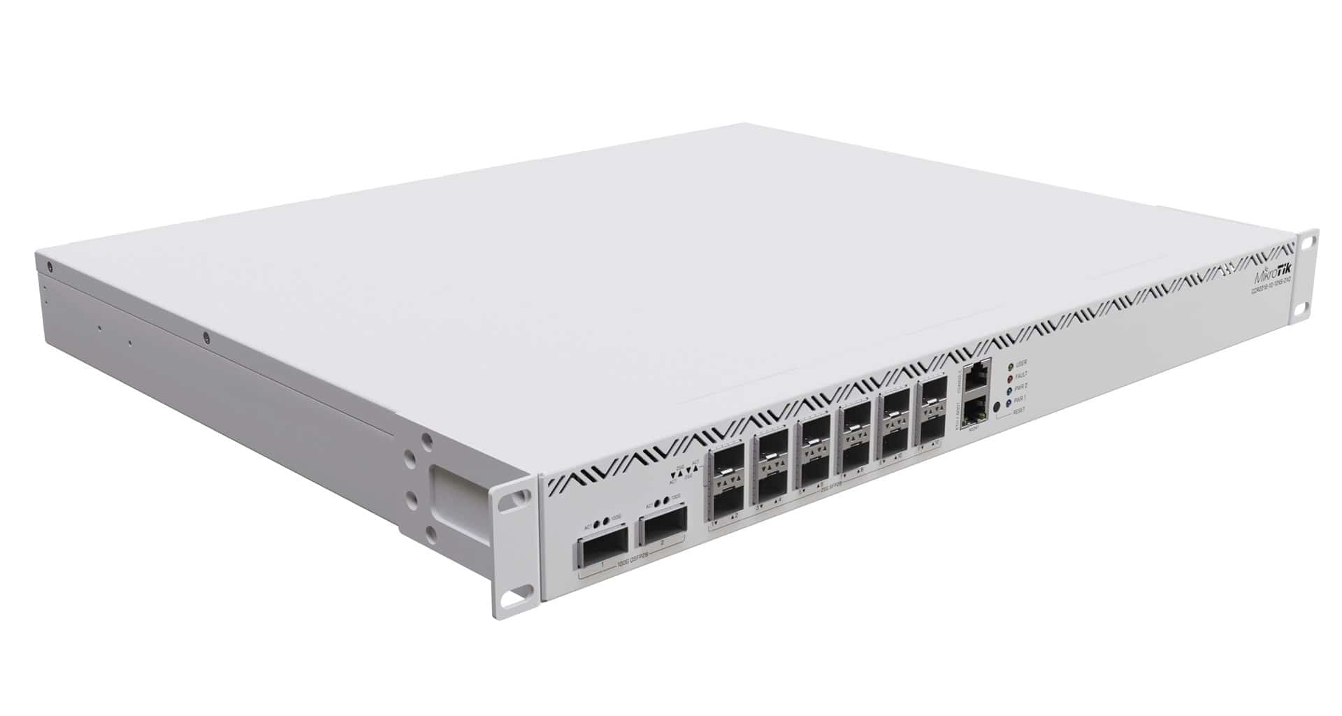 Router Mikrotik CCR2216-1G-12XS-2XQ Total Ethernet  Ports:1; Architecture:ARM 64bit; CPU core:16