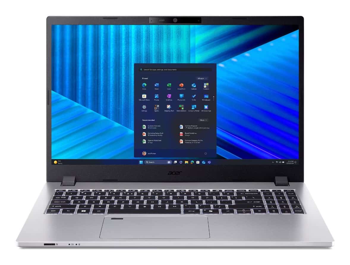 Acer TravelMate P2 TMP215-75-G2-TCO Ultra 5 125H 15,6"FHD IPS 300n AG 16GB DDR5 5600 SSD512 Intel Arc Graphics WLAN+BT LAN Cam1080p 53Wh FpR W11Pro Pure Silver 3Y OnSite