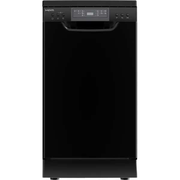 Zmywarka wolnostojąca MPM-45-ZMF-02 czarna, 45cm, automatyczne otwieranie, Aqua Stop