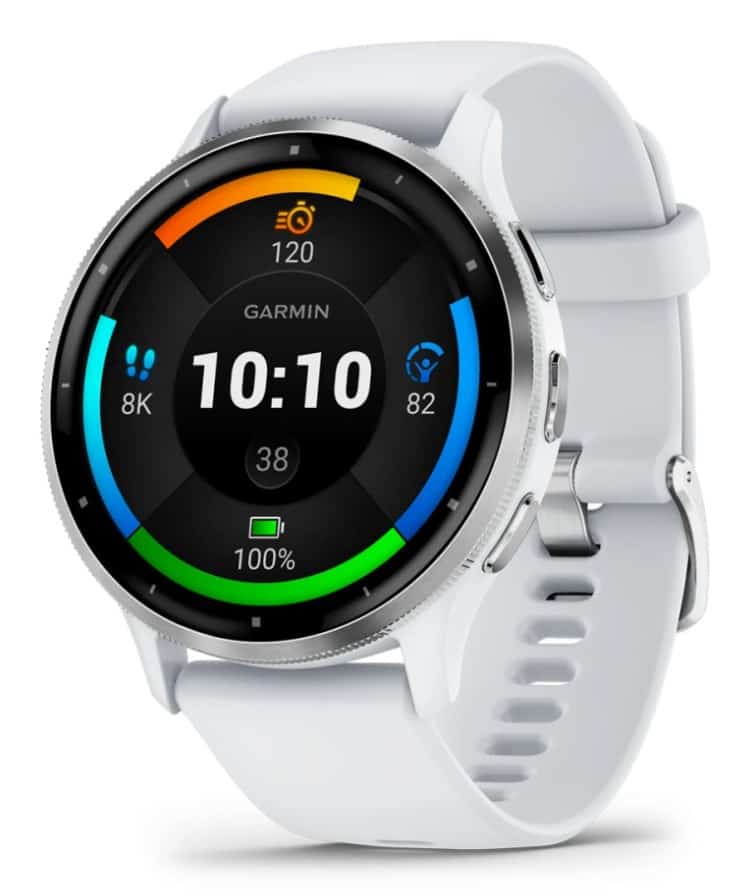 Zegarek Garmin Venu 3, 45mm AMOLED Whitestone