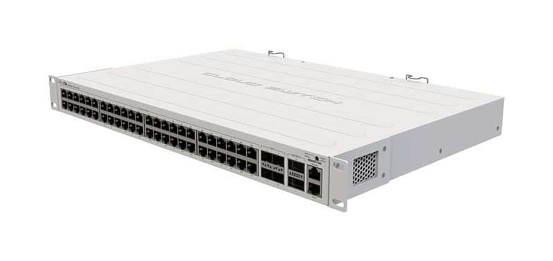 Switch Mikrotik CRS354-48G-4S+2Q+RM 53p Zarządzane