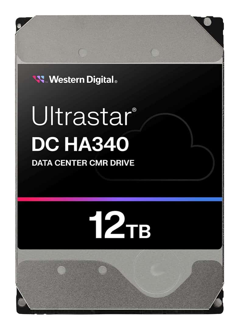 Dysk serwerowy HDD Western Digital Ultrastar DC HA340 WUS721212BLE6L4 (12 TB; 3.5"; SATA)