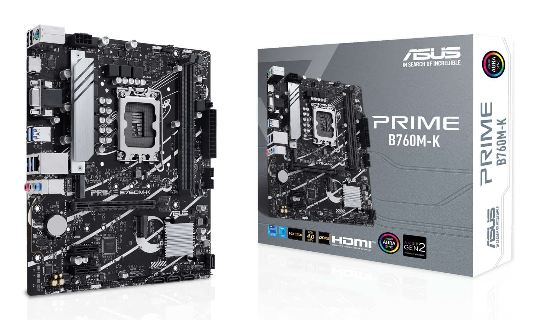 Płyta główna ASUS PRIME B760M-K Socket 1700