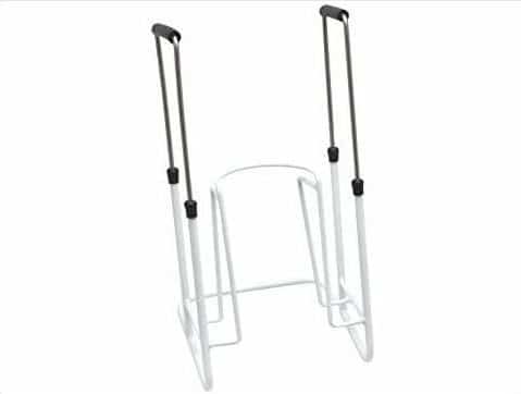 Długi przyrząd do rajstop regulowany, biały 14 cm