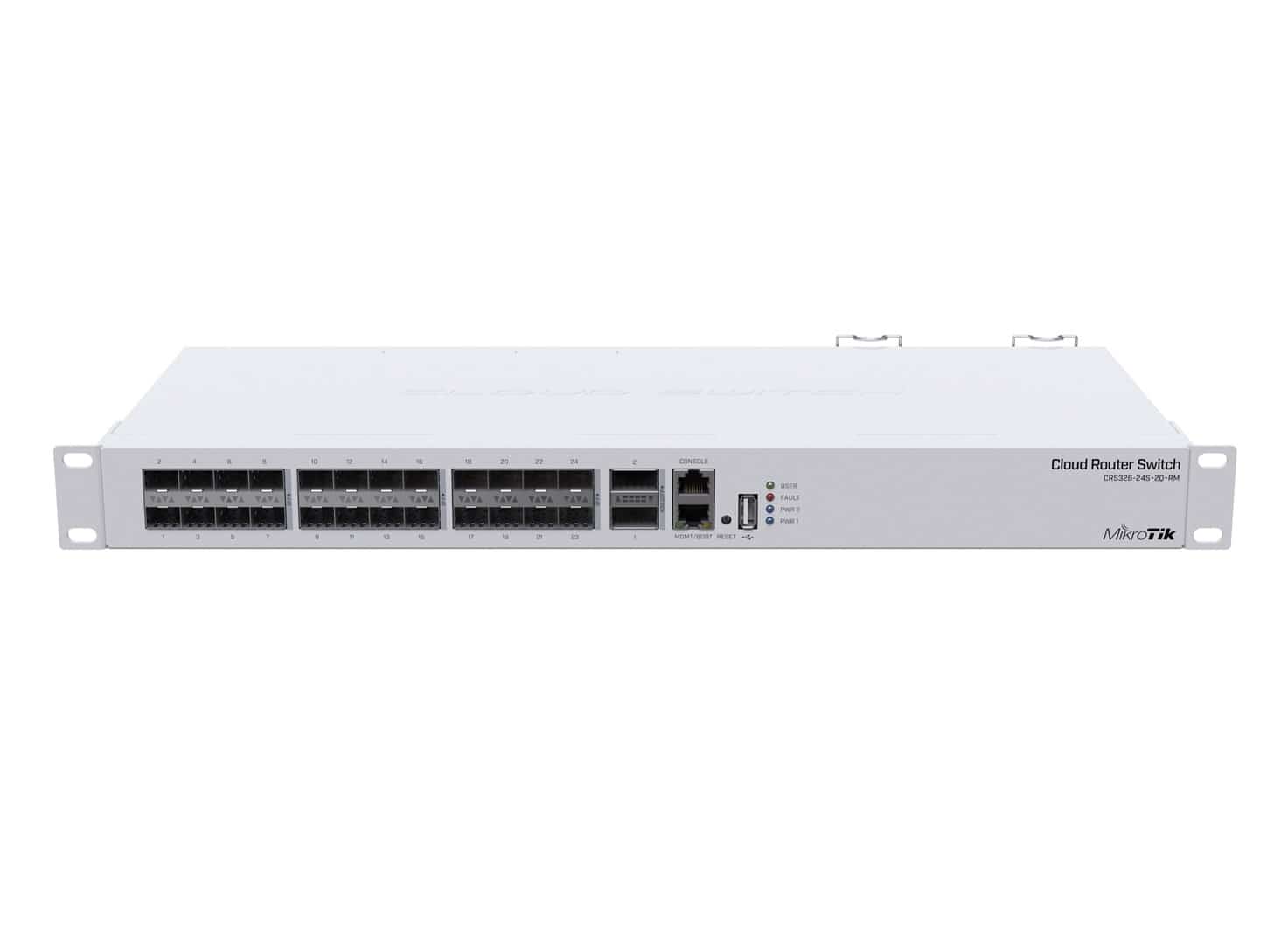 Switch Mikrotik CRS336-24S+2Q+RM 25p Zarządzany