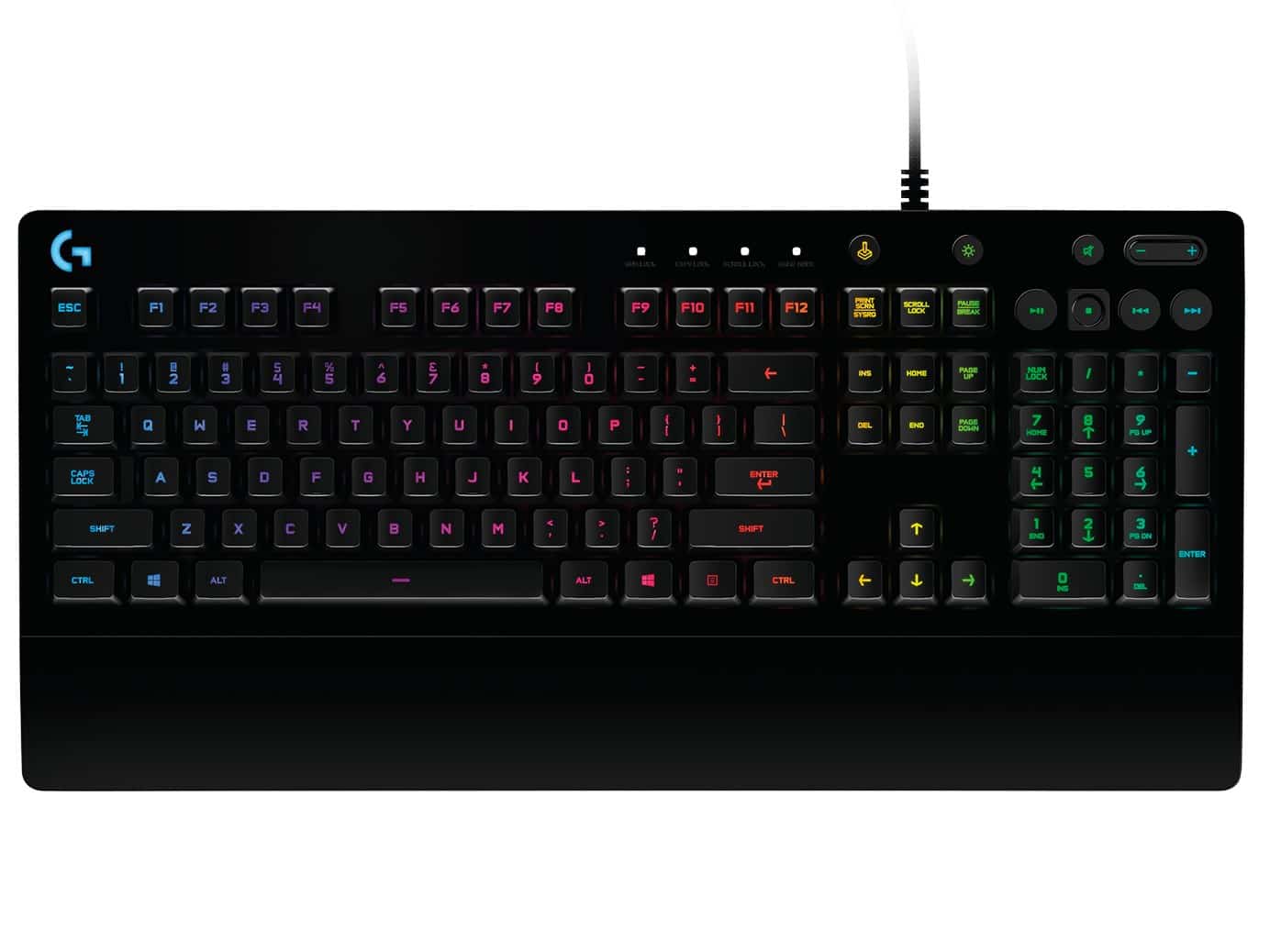 Klawiatura Logitech 920-008093 Mechaniczna USB 2.0