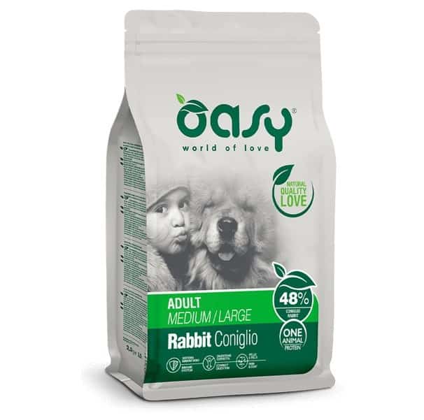 Oasy One Animal Protein Adult M/L Rabbit 2,5kg