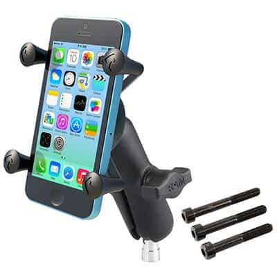 RAM MOUNT Uchwyt X-GRIP™  montowany do kierownicy motocykla ze śrubami M8 RAM-B-367-UN7U