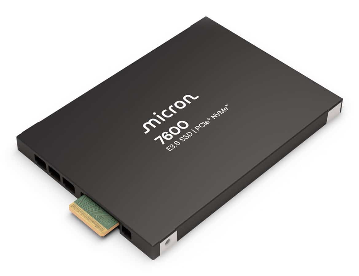 Dysk SSD Micron 7600 MAX 6.4TB E1.S (15mm) NVMe Gen5 MTFDLCE6T4THS-1BP1DFCYYR (DWPD 3) TCG
