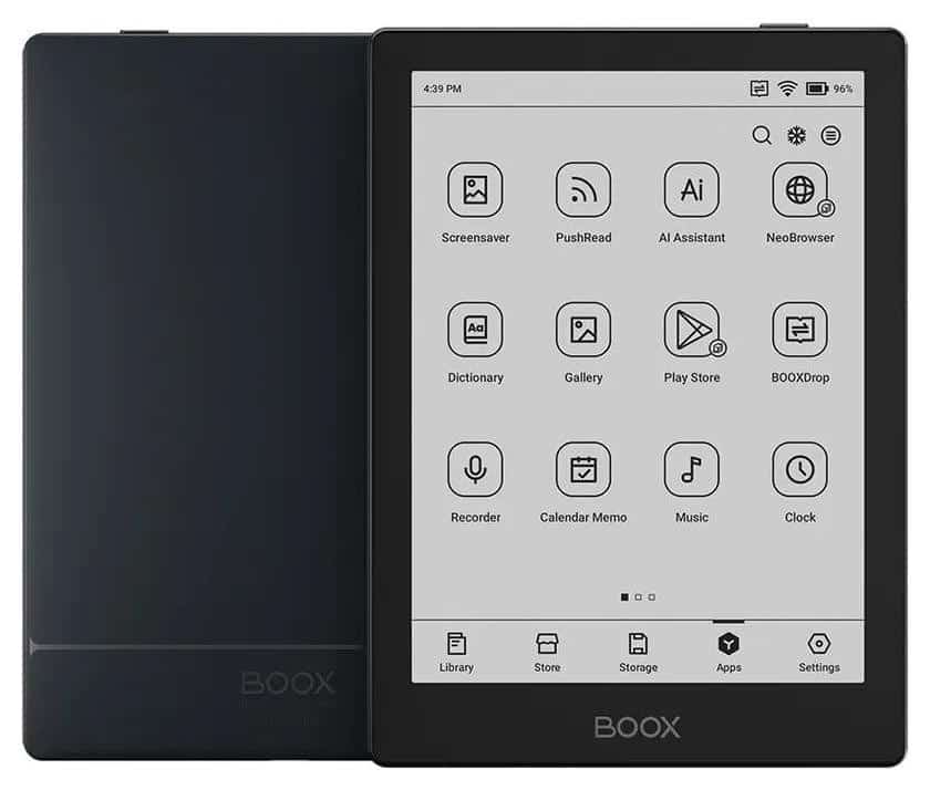 Czytnik Ebook Onyx Boox Go 6" Carta 1300 32GB Wi-Fi Black