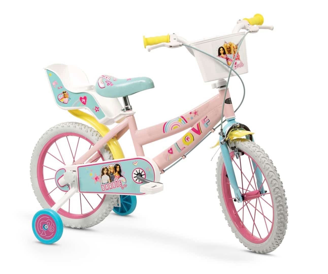 Rower dziecięcy 16" BARBIE TOIMSA 1665 dla dziewczyn