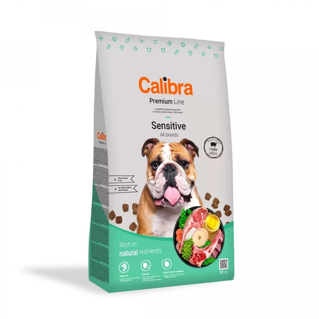CALIBRA PREMIUM Dog Sensitive  jagnięcina - karma dla psa - 12 kg