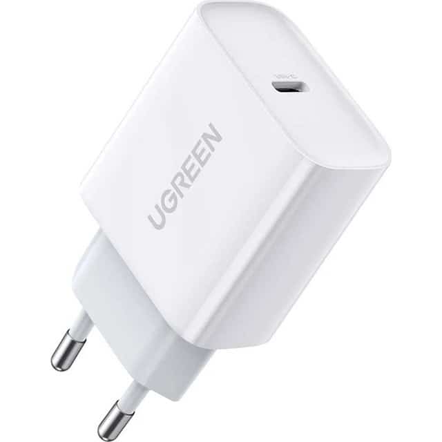 Ugreen ładowarka sieciowa USB Power Delivery 3.0 Quick Charge 4.0+ 20W 3A (biały)