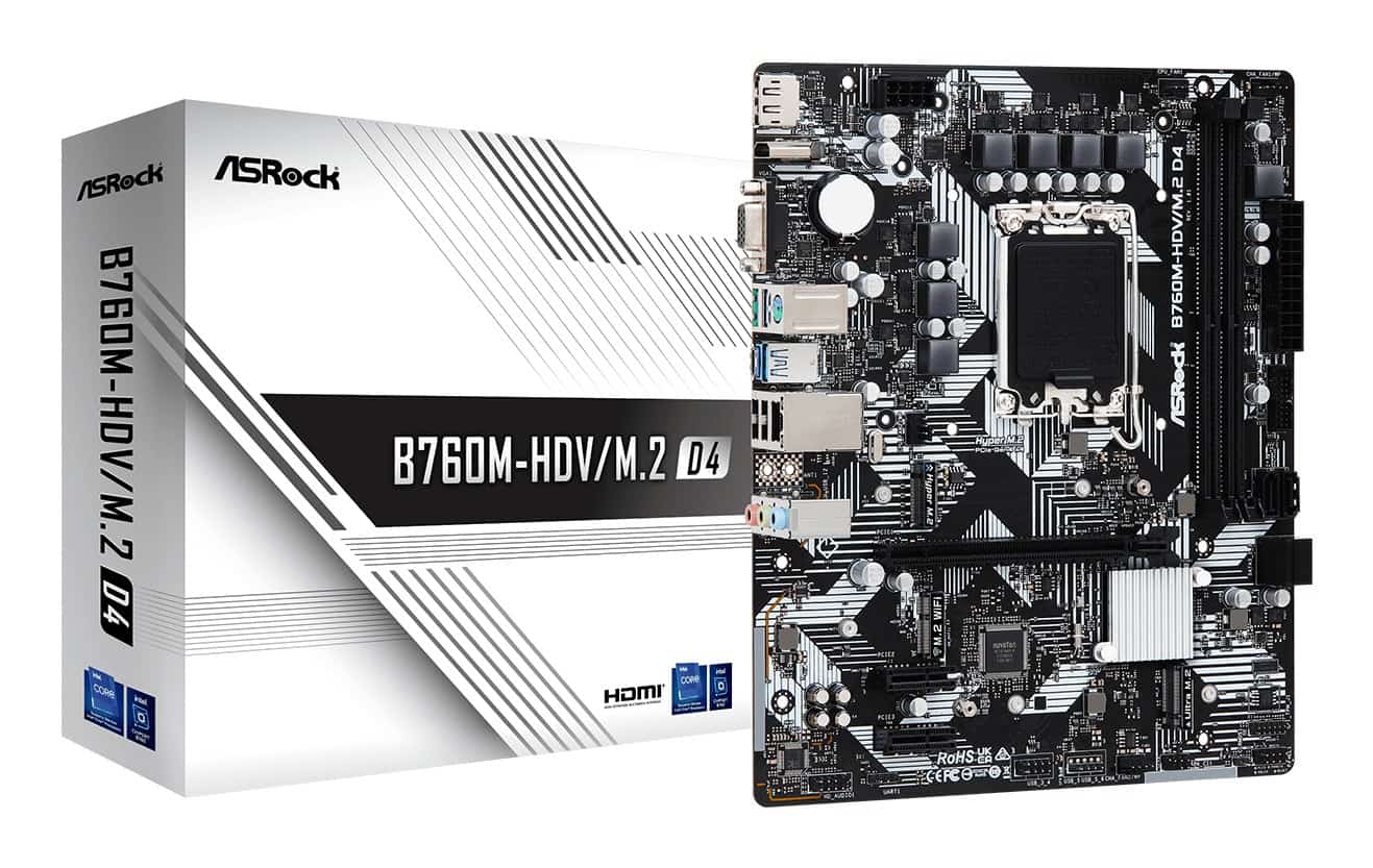 Płyta główna Asrock B760M-HDV/M.2 D4