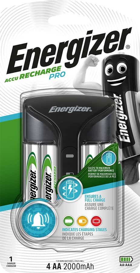 ENERGIZER ŁADOWARKA PRO+4AA HR6 2000mAh