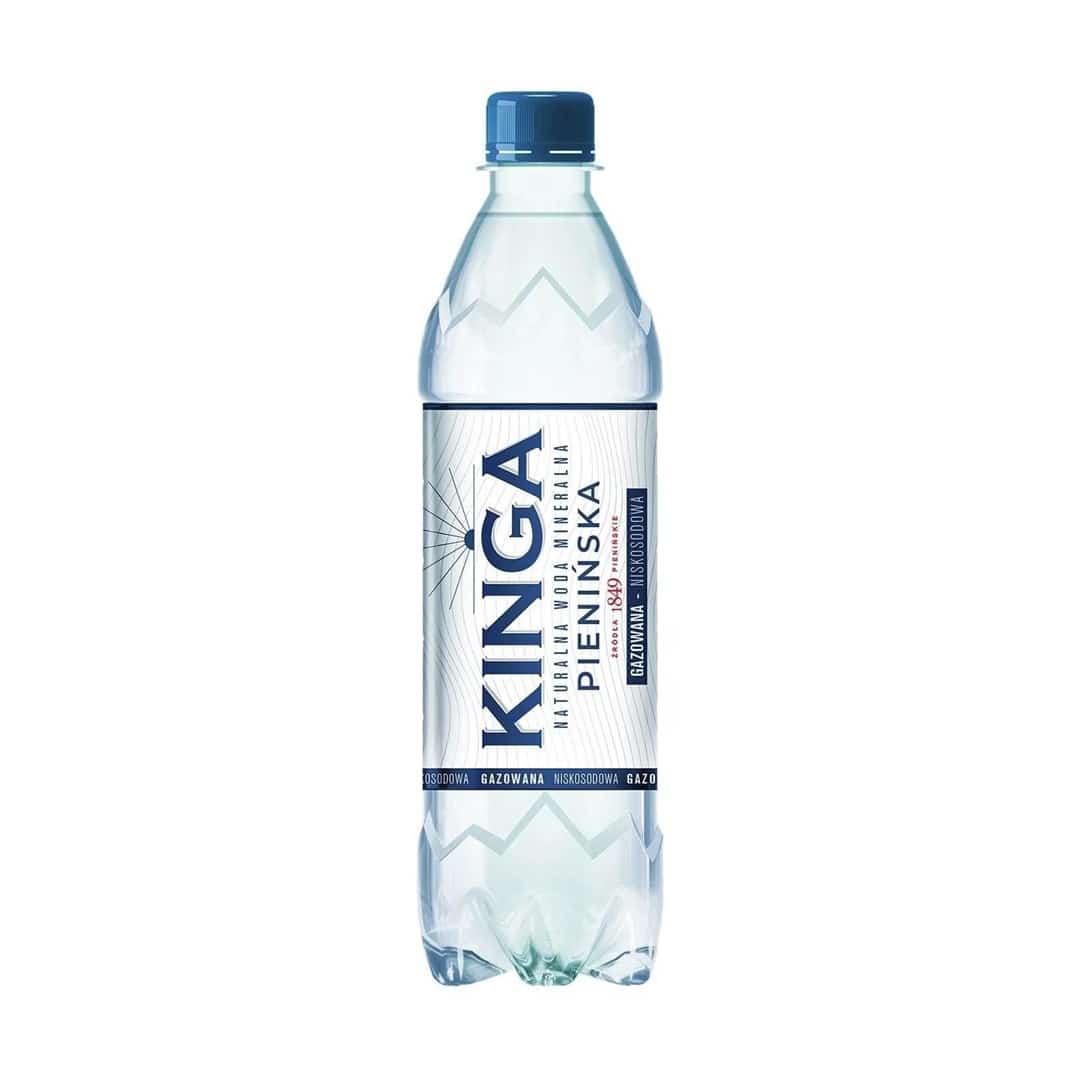 KINGA PIENIŃSKA NATURALNA WODA MINERALNA 0,5L GAZ