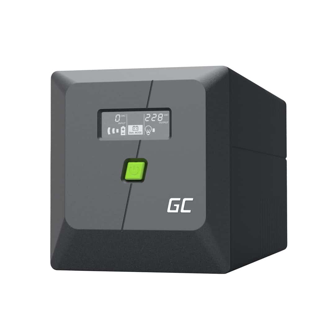 GREEN CELL UPS POWERPROOF 600W/1000VA MODYFIKOWANA SINUSOIDA (OUTLET)