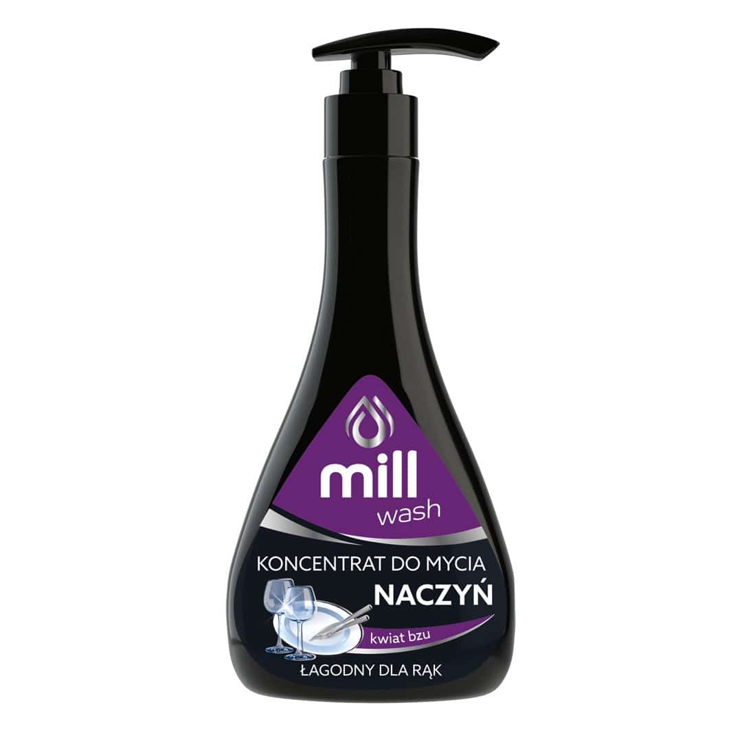 MILL WASH Koncentrat balsam do mycia naczyń Kwiat Bzu 555ml