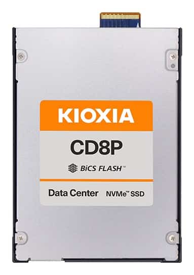 Dysk SSD Kioxia CD8P-R 7.68TB E3.S (7.5mm) NVMe PCIe 5.0 KCD8XPJE7T68 (DWPD 1) SIE