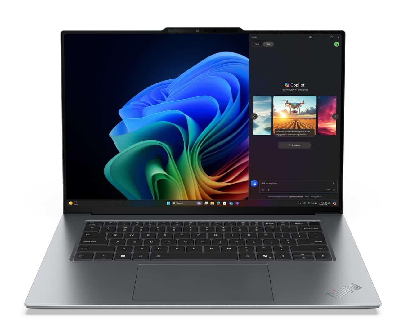 Lenovo ThinkPad X9 15 Aura Edition Ultra 7 258V 15.3"2.8K Touch OLED 120Hz 500nits 32GB LPDDR5X-8533 SSD1TB Arc 140V Backlit Kb FgPr Cam 8MP 80Wh W11Pro Thunder Grey (REPACK) 2Y
