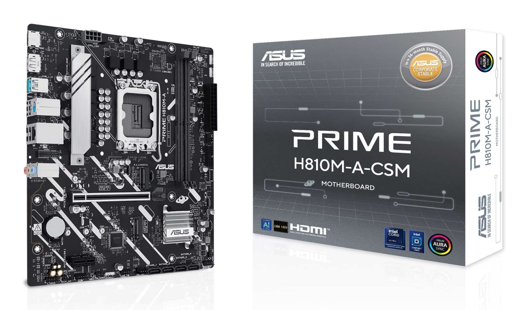 Płyta główna ASUS PRIME H810M-A-CSM Socket 1851