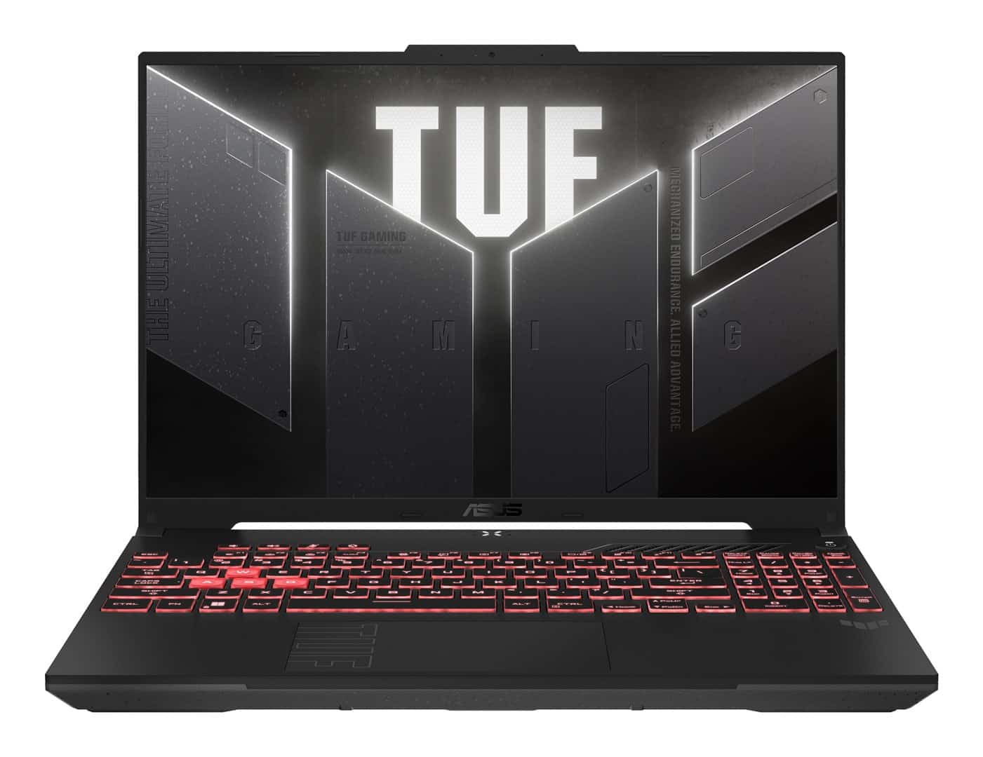 ASUS TUF Gaming A16 FA607NUG-RL117 Ryzen 7 7445HS 16.0"FHD+ 144Hz Value IPS-level AG 16GB DDR5 5600 SSD512 WLAN+BT LAN GeForce RTX 4050 6GB Cam720p 56WHrs NoOS Mecha Gray