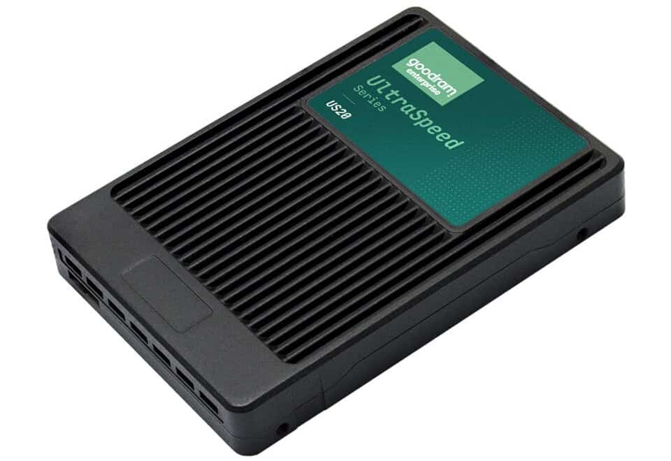 Dysk SSD Goodram US20M 7.68TB E3.S (7.5mm) NVMe Gen5 Single Port GEUS20S3SP-7T6IS10B (DWPD 1) ISE